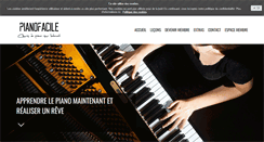 Desktop Screenshot of pianofacile.com