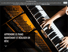 Tablet Screenshot of pianofacile.com